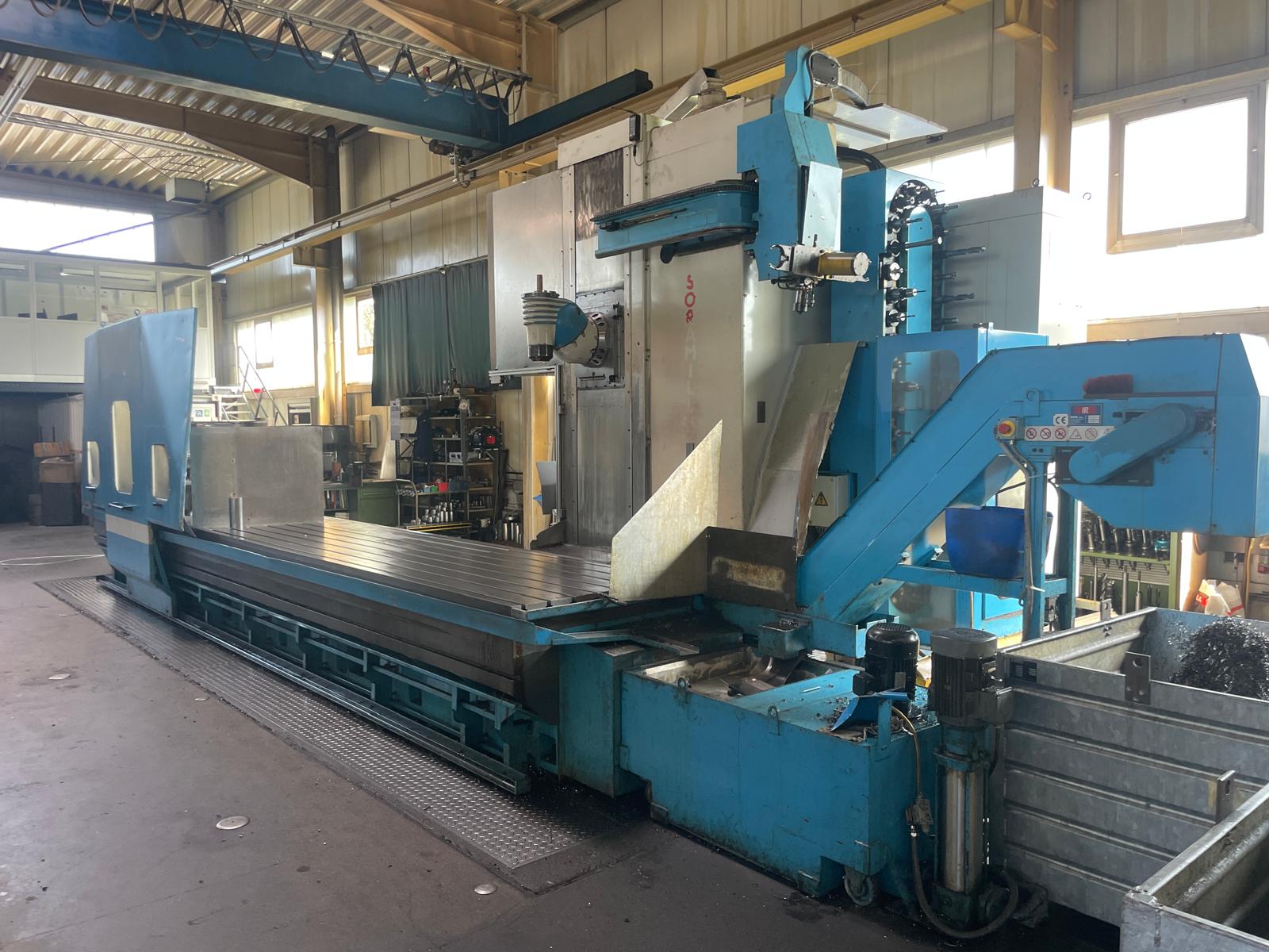Soraluce SP8000 — CNC-Portalfräsmaschine bei der Vorabnahme